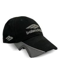 Balenciaga - Logo-Embroidered Cap - Lyst