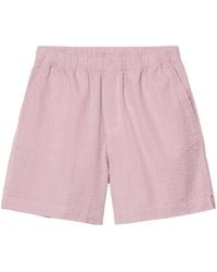 Carhartt - Textured Elastic-Waist Shorts - Lyst