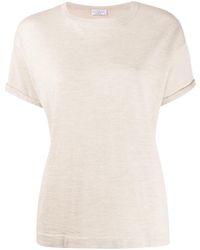 Brunello Cucinelli - Strickoberteil Mit Lockerem Schnitt - Lyst