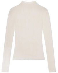 A.L.C. - Ribbed High-Neck Top - Lyst