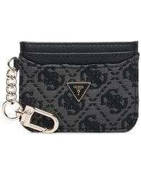 Guess - Logo-Monogram Card Holder - Lyst