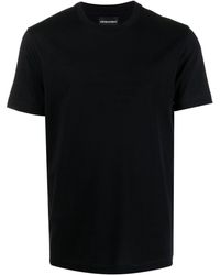 Emporio Armani - Logo Cotton T-Shirt - Lyst