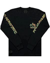 Chrome Hearts - Horseshoe Camo Long-Sleeve Sweatshirt - Lyst