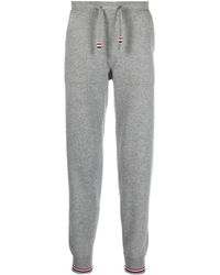 Thom Browne - Cashmere Knitted Track Pants - Lyst