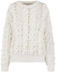 Comme des Garçons - Open-Knit Sweater - Lyst