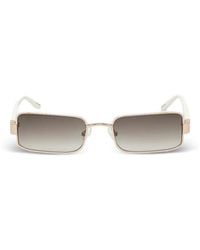Linda Farrow - Magda Rectangle-Frame Sunglasses - Lyst