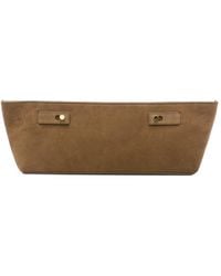 Erika Cavallini Semi Couture - Suede Clutch Bag - Lyst