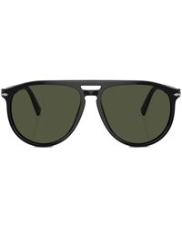 Persol - Round-Frame Straight-Arm Sunglasses - Lyst