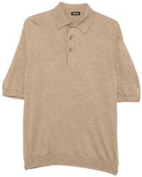 ZEGNA - Short-Sleeve Polo Sweater - Lyst