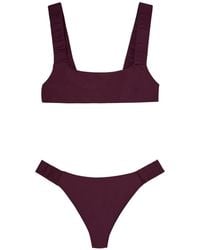 Sunnei - Ruched-Detailing Bikini - Lyst