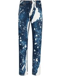 Palm Angels - Galaxy Dye Slim-Fit-Jeans - Lyst