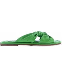 Inuovo - Knotted Leather Sandals - Lyst