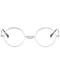 Matsuda - Round-Frame Titanium Glasses - Lyst