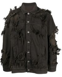 Rick Owens - Layered Detailed Jacket - Lyst