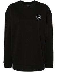 adidas By Stella McCartney - Logo-print Jersey Sweatshirt - Lyst