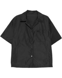 Juun.J - Logo-Plaque Short-Sleeve Shirt - Lyst
