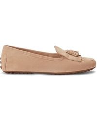 Ralph Lauren - Tayte Fringe-Detail Tassel-Trim Loafers - Lyst