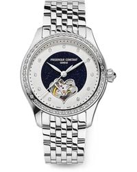 Frederique Constant - Classics Double Heart Beat 36Mm Watch - Lyst