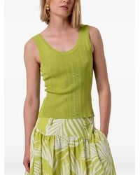 Fracomina - Crystal-Embellished Ribbed Top - Lyst
