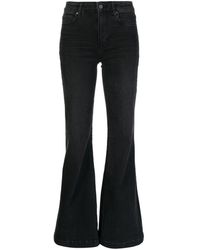 PAIGE - Cropped Flared Jeans - Lyst