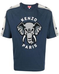 KENZO - Camiseta con motivo Elephant - Lyst