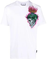 Philipp Plein - Tattoo-Print Detail T-Shirt - Lyst