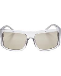 The Attico - X Linda Farrow Andre Oversize Sunglasses - Lyst