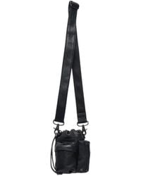 Y's Yohji Yamamoto - Drawstring Multi-Pocket Calf Leather Cross Body Bag - Lyst