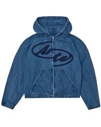 Arte' - Hooded Logo Jacket - Lyst