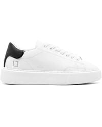 Date - Leather Sneakers - Lyst
