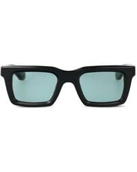 McQueen - Sonnenbrille Mit Eckigem Gestell - Lyst