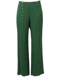 Rosie Assoulin - Studded Wide Leg Trousers - Lyst