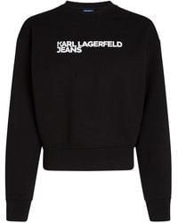 Karl Lagerfeld - Logo Sweatshirt - Lyst