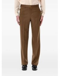 Lardini - Palu Button Fastening Tailored Trousers - Lyst