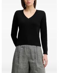 Benetton - V-Neck Sweater - Lyst