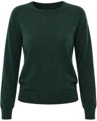 Malo - Crew-Neck Long-Sleeve Sweater - Lyst