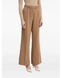 Morgan - Pleated Wide-Leg Tailored Trousers - Lyst