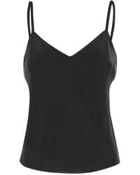 Vince - Satin Top - Lyst