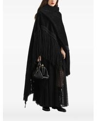 Dolce & Gabbana - Fringed-Edge Cape - Lyst