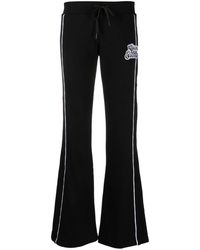 Versace - Logo-patch Drawstring Trousers - Lyst