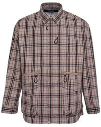 Comme des Garçons - Geruit Jack Met Rits - Lyst