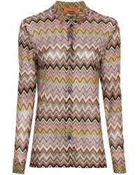 Missoni - ロングスリーブ シャツ - Lyst