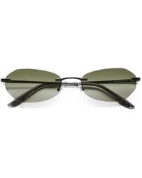 Our Legacy - Adorable Rimless Geometric-Frame Sunglasses - Lyst