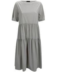 Herno - Gelaagde Jurk - Lyst