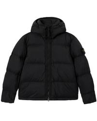 Stone Island - Logo-Patch Padded Jacket - Lyst