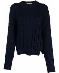 Stella McCartney - Long-Sleeve Cable-Knit Jumper - Lyst