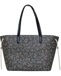 Tous - Kaos Icon Bear-Logo Tote Bag - Lyst