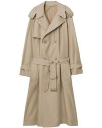 Burberry - Double-breasted Silk Trench Coat - Lyst