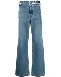 Y. Project - Evergreen Mid-Rise Wide-Leg Jeans - Lyst