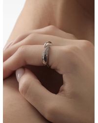 Eshvi - Stardust Fang Ring - Lyst